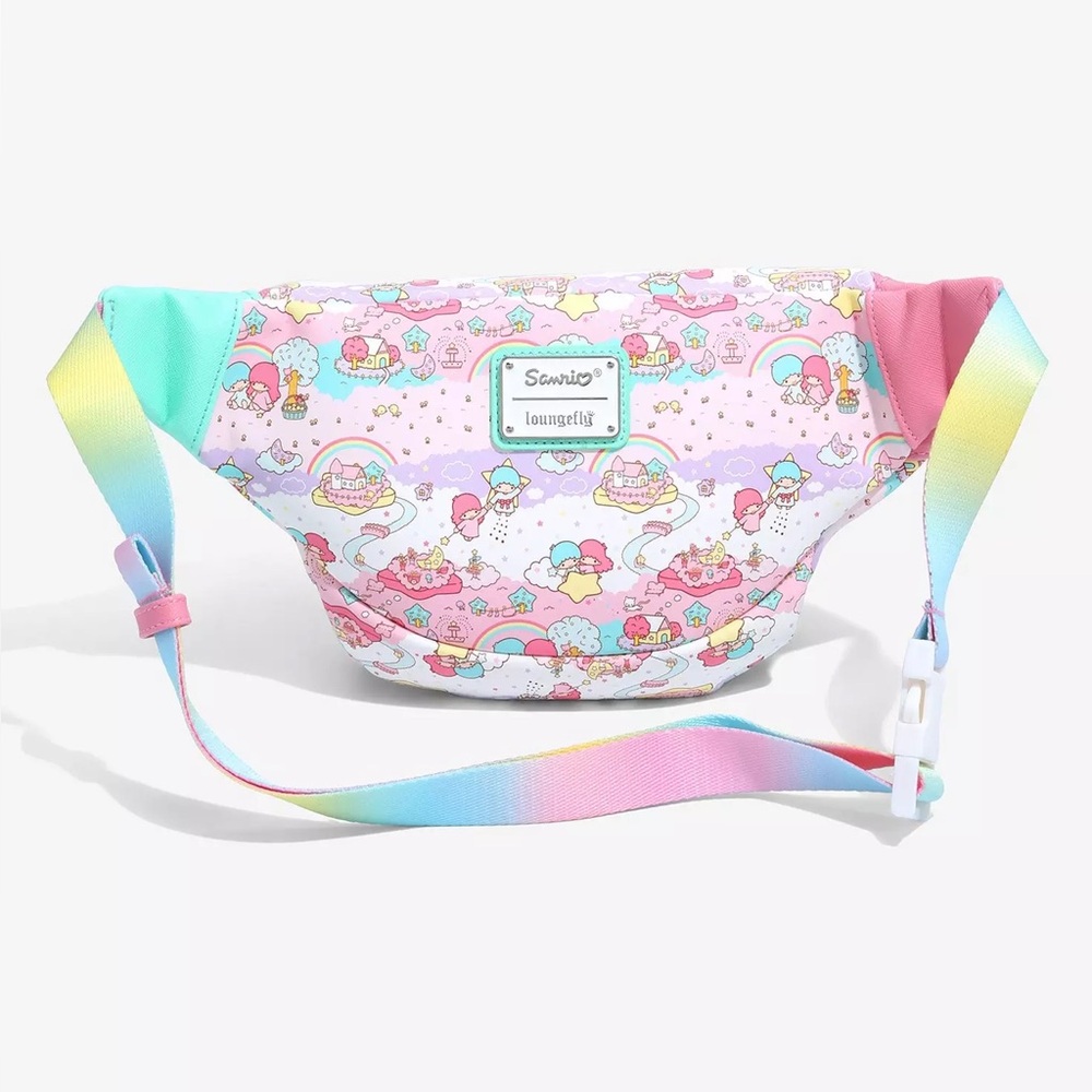 Loungefly Pink Pastel Sanrio Characters Crossbody Bag